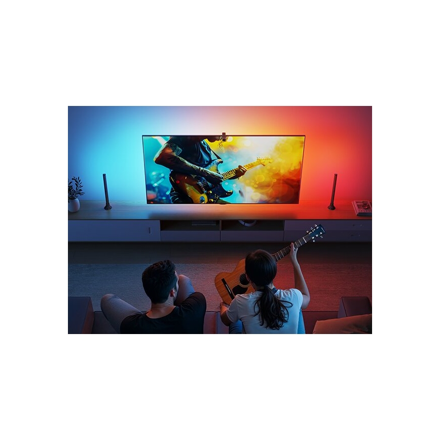 Govee - SET 2x Backlight TV 55-65" SMART LED achtergrondverlichting RGBICW Wi-Fi