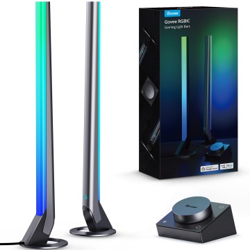 Govee - Smart Gaming WiFi LED-panelen + Smart Dual-controller Wit Wi-Fi