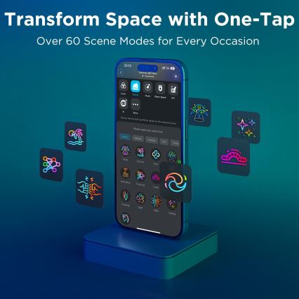 Govee - Smart RGBIC Gaming Pro lichtpanelen, compatibel met Matter en Wi‑Fi