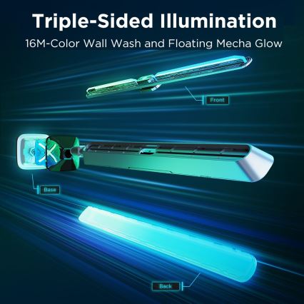 Govee - Smart RGBIC Gaming Pro lichtpanelen, compatibel met Matter en Wi‑Fi