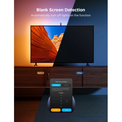 Govee - TV Backlight 3 Lite TV 75-85" SMART LED rétroéclairage RGBICW Wi-Fi IP67