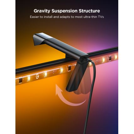 Govee - TV Backlight 3 Lite TV 75-85" SMART LED rétroéclairage RGBICW Wi-Fi IP67