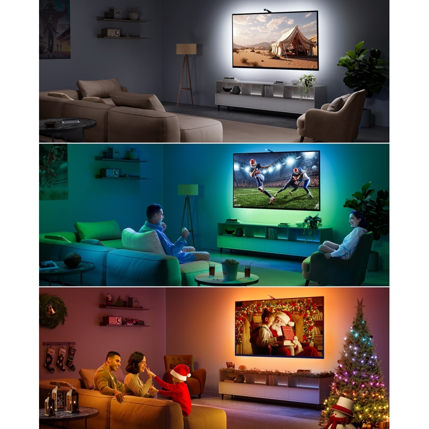 Govee - TV Backlight 3 Lite TV 75-85" SMART LED rétroéclairage RGBICW Wi-Fi IP67