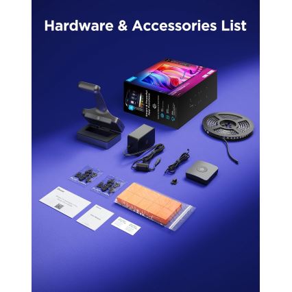 Govee - TV Backlight 3 Pro 55-65 Rétroéclairage LED intelligent RGBIC Wi-Fi