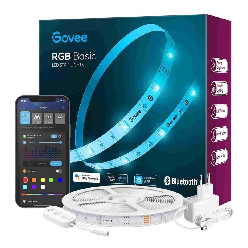 Govee - Wi-Fi RGB slimme LED-strip 5m