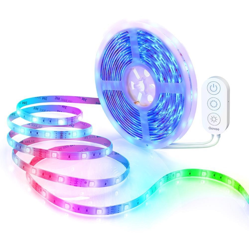 Govee - Wi-Fi RGB Smart LED Strip 15m + afstandsbediening