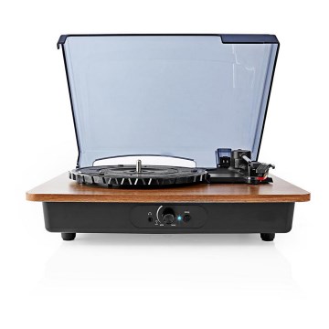 Gramophone avec connexion Bluetooth 9W + protection poussière