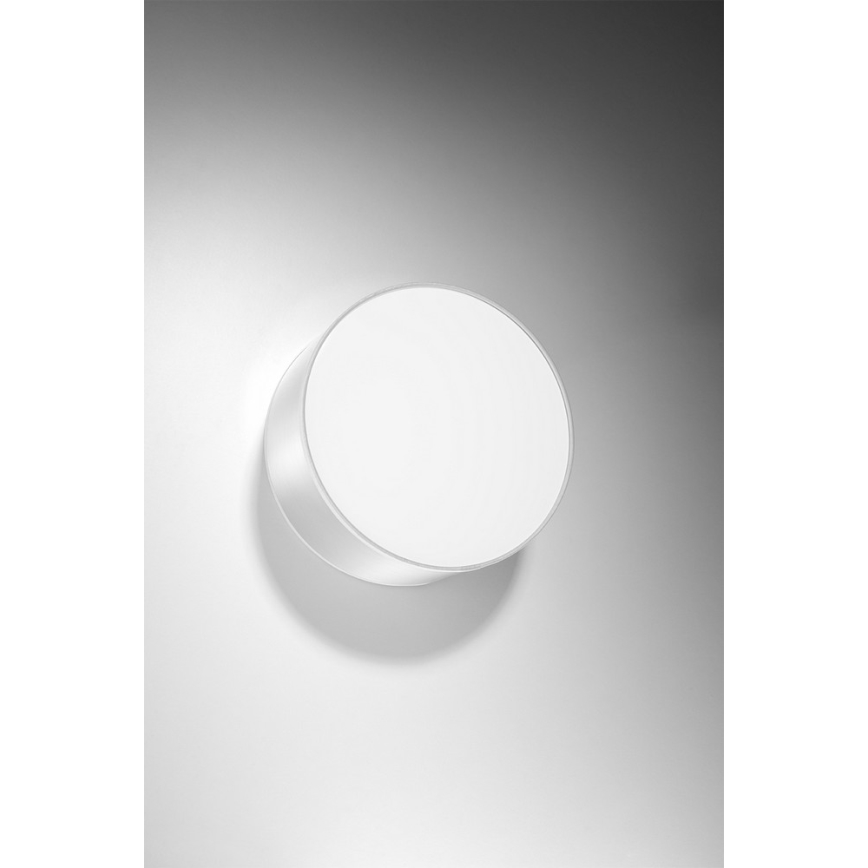 Grijze wandlamp ARENA 1xE27 / 60W / 230V