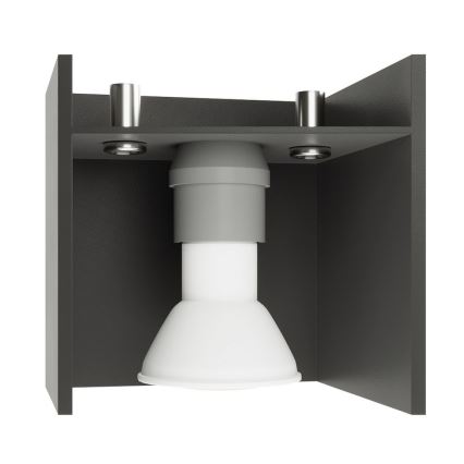 Grijze Wandlamp LOBO 2x G9 / 40W / 230V
