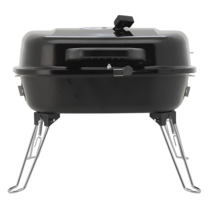 Grill portable à charbon noir