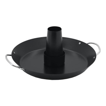 Grillstandaard met kippenpan 30 cm