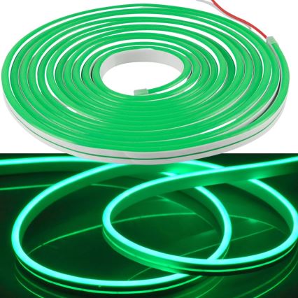 Groene LED Strip NEON 5 m LED/23W/12V IP65