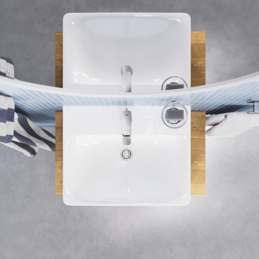 GROHE 1018320000 - Mitigeur pour lavabo DICE M chromé brillant