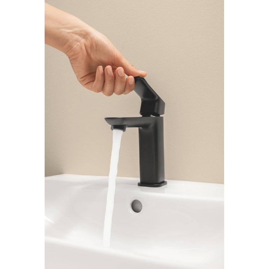 GROHE 1018332430 - Wastafelkraan DICE M zwart