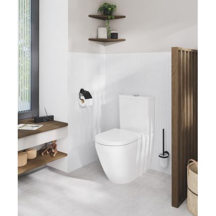 GROHE 102513SH00 - Ensemble WC EURO CERAMIC 67,3 x 37,6 x 79,2 cm céramique/blanc