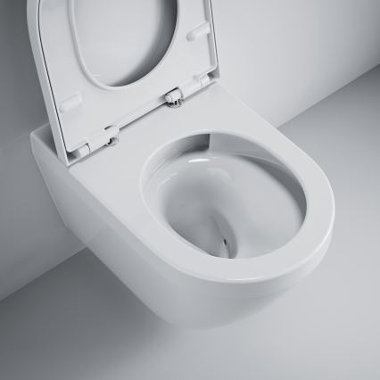 GROHE 102513SH00 - Ensemble WC EURO CERAMIC 67,3 x 37,6 x 79,2 cm céramique/blanc