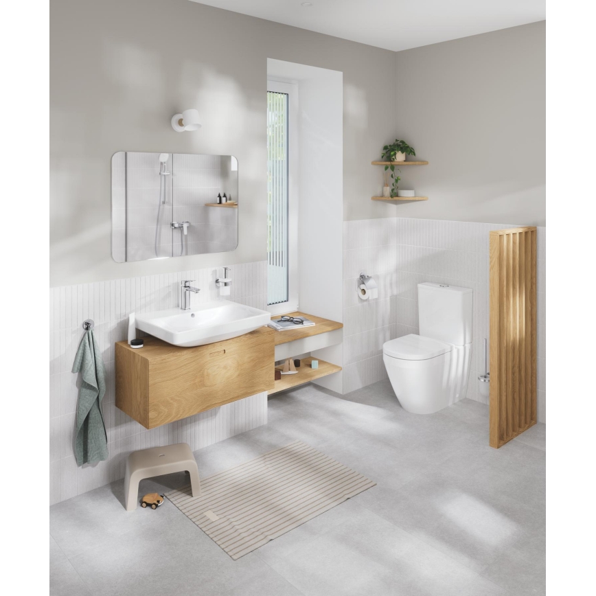 GROHE 102513SH00 - EURO CERAMIC complete toiletcombinatie 67,3 x 37,6 x 79,2 cm keramiek/wit