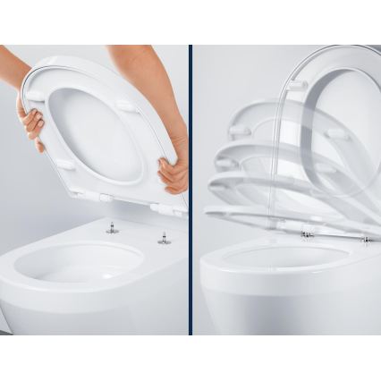 GROHE 102513SH00 - EURO CERAMIC complete toiletcombinatie 67,3 x 37,6 x 79,2 cm keramiek/wit