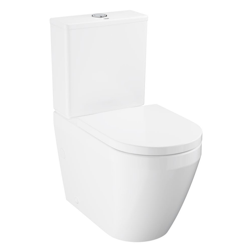 GROHE 102513SH00 - EURO CERAMIC complete toiletcombinatie 67,3 x 37,6 x 79,2 cm keramiek/wit