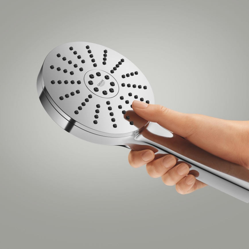 GROHE 1348630000 - Douchette à main VITALIO JOY+ 120 mm, chromé brillant