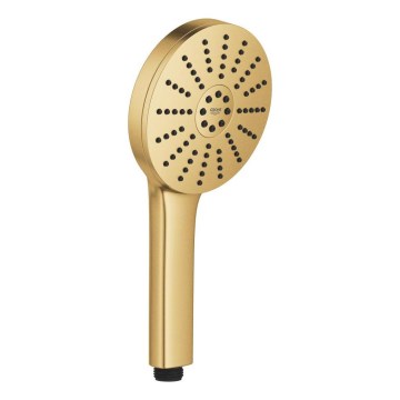 GROHE 134863GN00 - Douchette à main VITALIO JOY+ 120 mm, finition dorée brossée