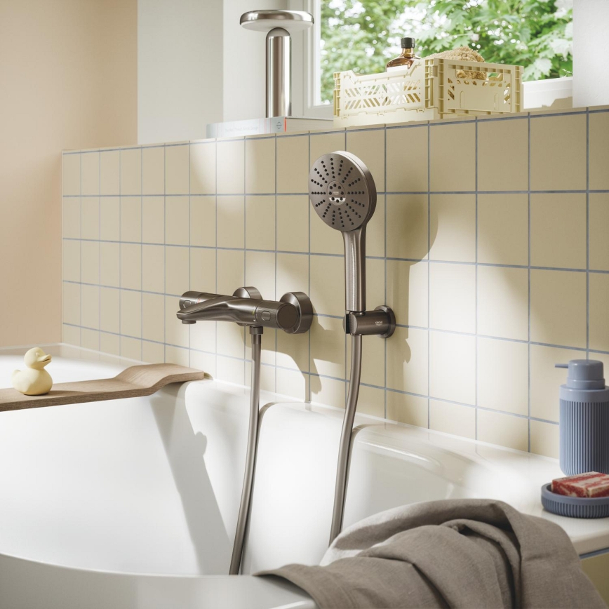 GROHE 134864AL00 - Douchette à main VITALIO JOY+ 120 mm, finition graphite
