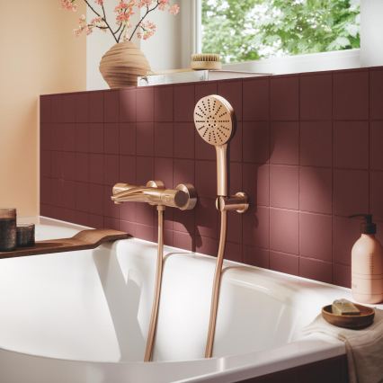 GROHE 134865DL00 - Ensemble de douche VITALIO JOY+ 120 mm cuivré