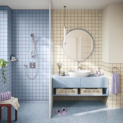GROHE 1348660000 - Doucheset VITALIO JOY+ 120 mm glanzend chroom