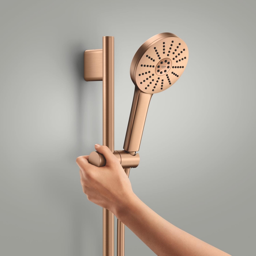 GROHE 134866DL00 - Doucheset VITALIO JOY+ 120 mm koperkleurig