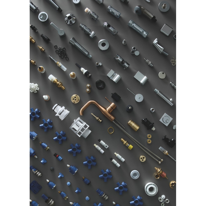 GROHE 1411600M - Terugslagklep DN 15 glanzend chroom