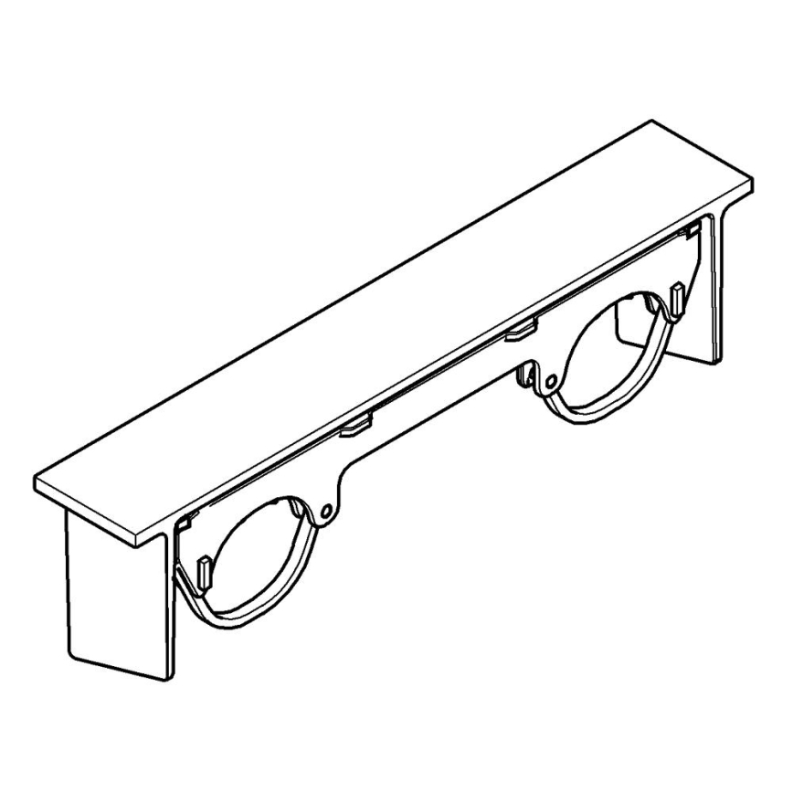 GROHE 18608001 - Planchet GROHTHERM 2000, glanzend chroom