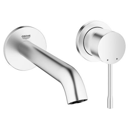GROHE 19408DC1 - Mitigeur pour lavabo ESSENCE 183 mm en acier inoxydable