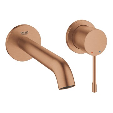 GROHE 19408DL1 - Mitigeur de lavabo à deux trous ESSENCE 183 mm bronze
