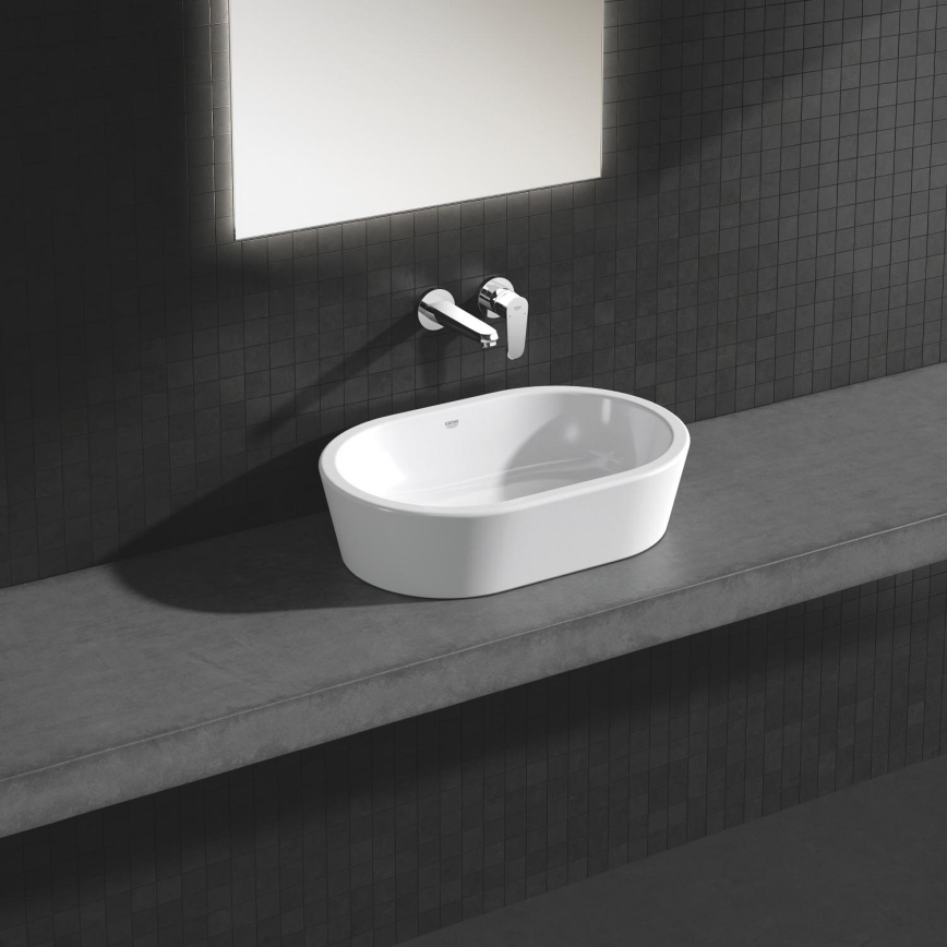 GROHE 19573002 - Mitigeur pour lavabo à deux trous EURODISC COSMOPOLITAN 11 x 17 cm chrome