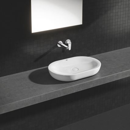 GROHE 19573002 - Mitigeur pour lavabo à deux trous EURODISC COSMOPOLITAN 11 x 17 cm chrome