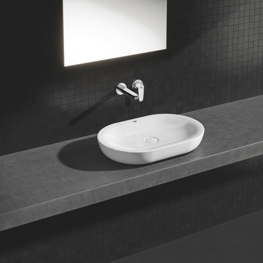 GROHE 19573002 - Mitigeur pour lavabo à deux trous EURODISC COSMOPOLITAN 11 x 17 cm chrome