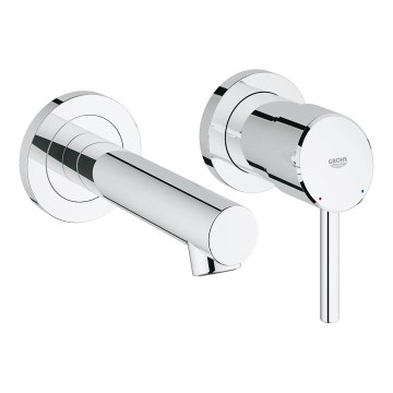 GROHE 19575001 - 2-gats wastafelmengkraan CONCETTO 147 mm glanzend chroom