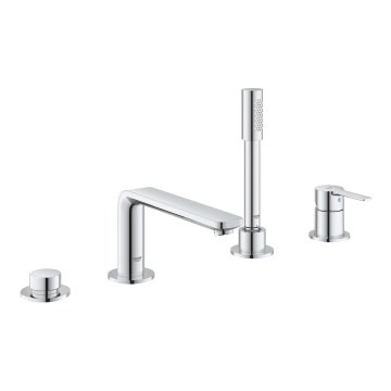 GROHE 19577001 - LINEARE viergats badkraan, glanzend chroom