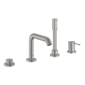 GROHE 19578DC1 - ESSENCE 4-gats badcombinatie, roestvrij staal