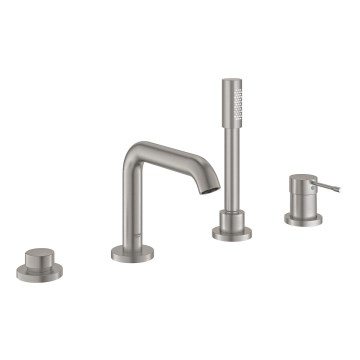 GROHE 19578DC1 - Mitigeur bain 4 trous ESSENCE en acier inoxydable