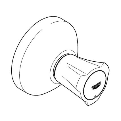 GROHE 19809001 - Bovenstuk voor inbouwventiel COSTA L, glanzend chroom