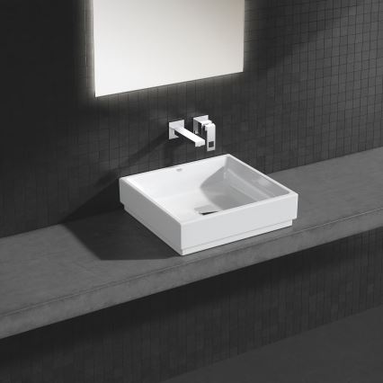 GROHE 19895000 - Tweegats wastafelkraan EUROCUBE 171 mm glanzend chroom