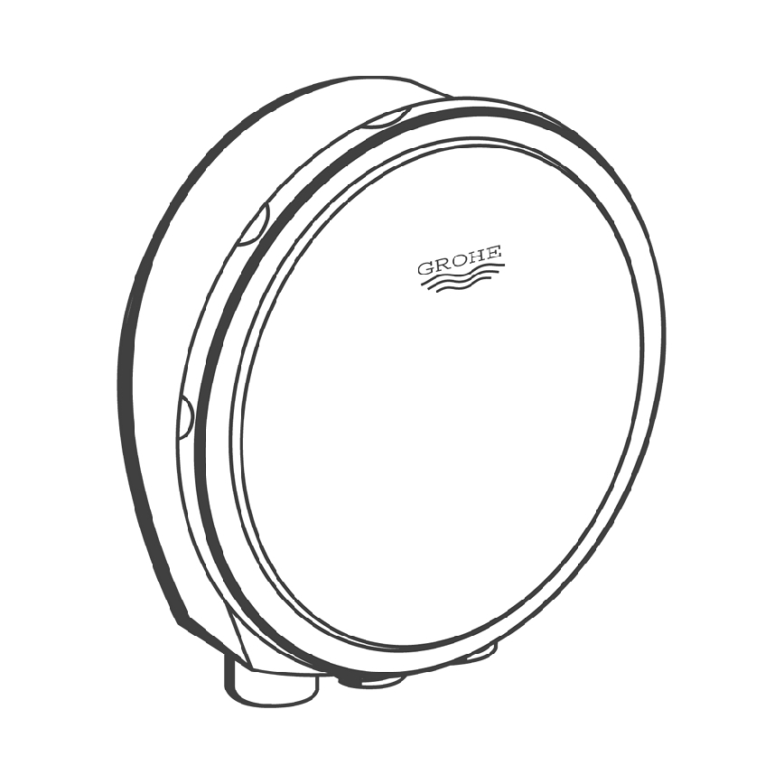 GROHE 19952000-Badvul-, afvoer- en overloopset TALENTOFILL chroom