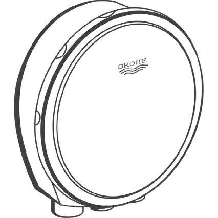 GROHE 19952000 - Ensemble de remplissage, d'évacuation et de trop-plein pour baignoire TALENTOFILL, chromé