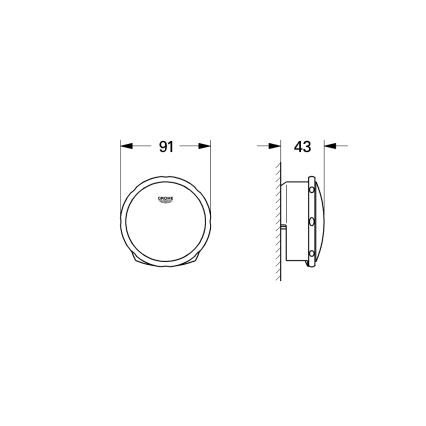 GROHE 19952GL0 - Badvul-, afvoer- en overloopset TALENTOFILL, goud