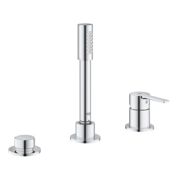 GROHE 19965001 - LINEARE driegats badmengkraan, glanzend chroom