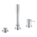 GROHE 19976001 - Driegats badmengkraancombinatie ESSENCE glanzend chroom
