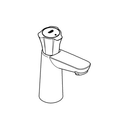 GROHE 20186001 - Stopkraan COSTA L DN 15, glanzend chroom