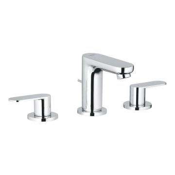 GROHE 20187000-3-gats wastafelmengkraan EUROSMART COSMOPOLITAN DN 15 chroom