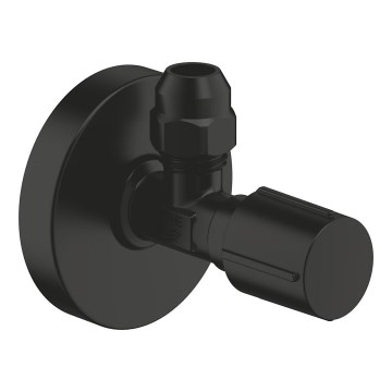 GROHE 220732430 - Robinet d'arrêt d'angle DN 15 noir